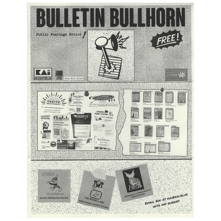 Bulletin Bullhorn Newsprint Front Bulletin Bullhorn Newsprint Front