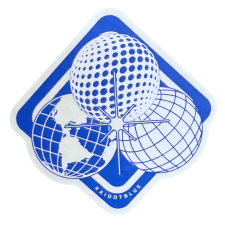 kaidotblue-sticker-triple-sphere