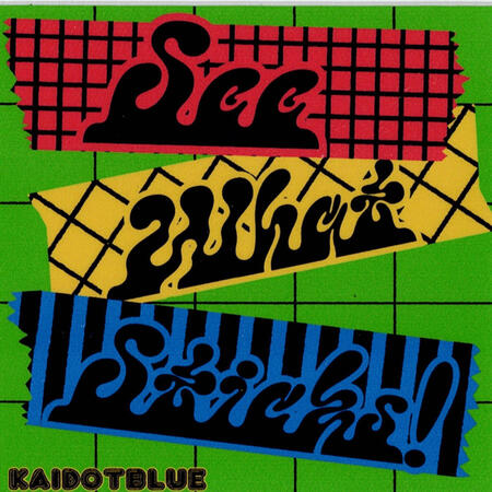 Kaidotblue See What Sticks Sticker Kaidotblue See What Sticks Sticker