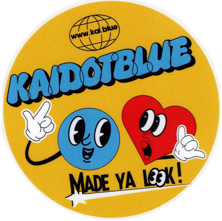 Kaidotblue Made Ya Look Sticker Kaidotblue Made Ya Look Sticker