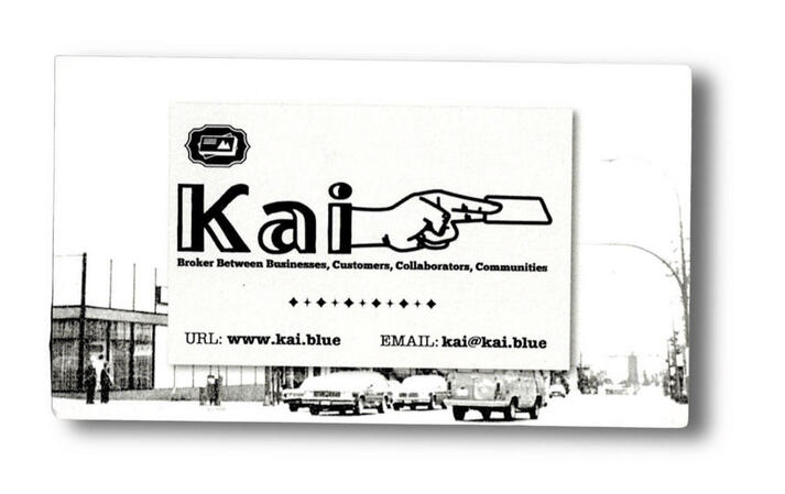 Kaidotblue Collector’s Business Card Front Kaidotblue Collector’s Business Card Front