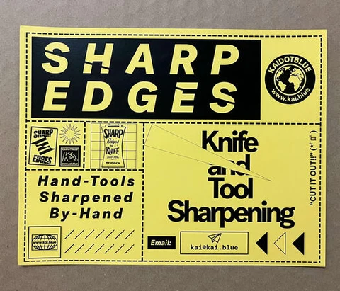 Sharp Edges Cut Out Bulletin